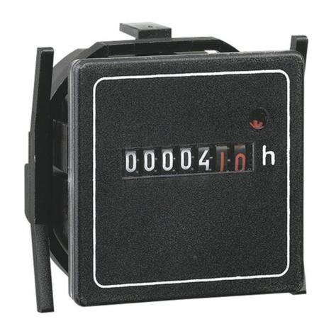 Betriebsstundenzähler ContaRex, Format 48 x 48 mm, 230V/50Hz